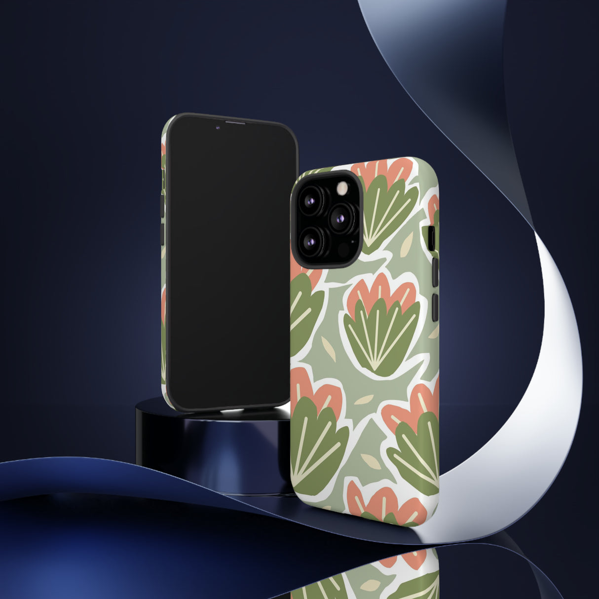 Earth Happy Flower - Protective Phone Case