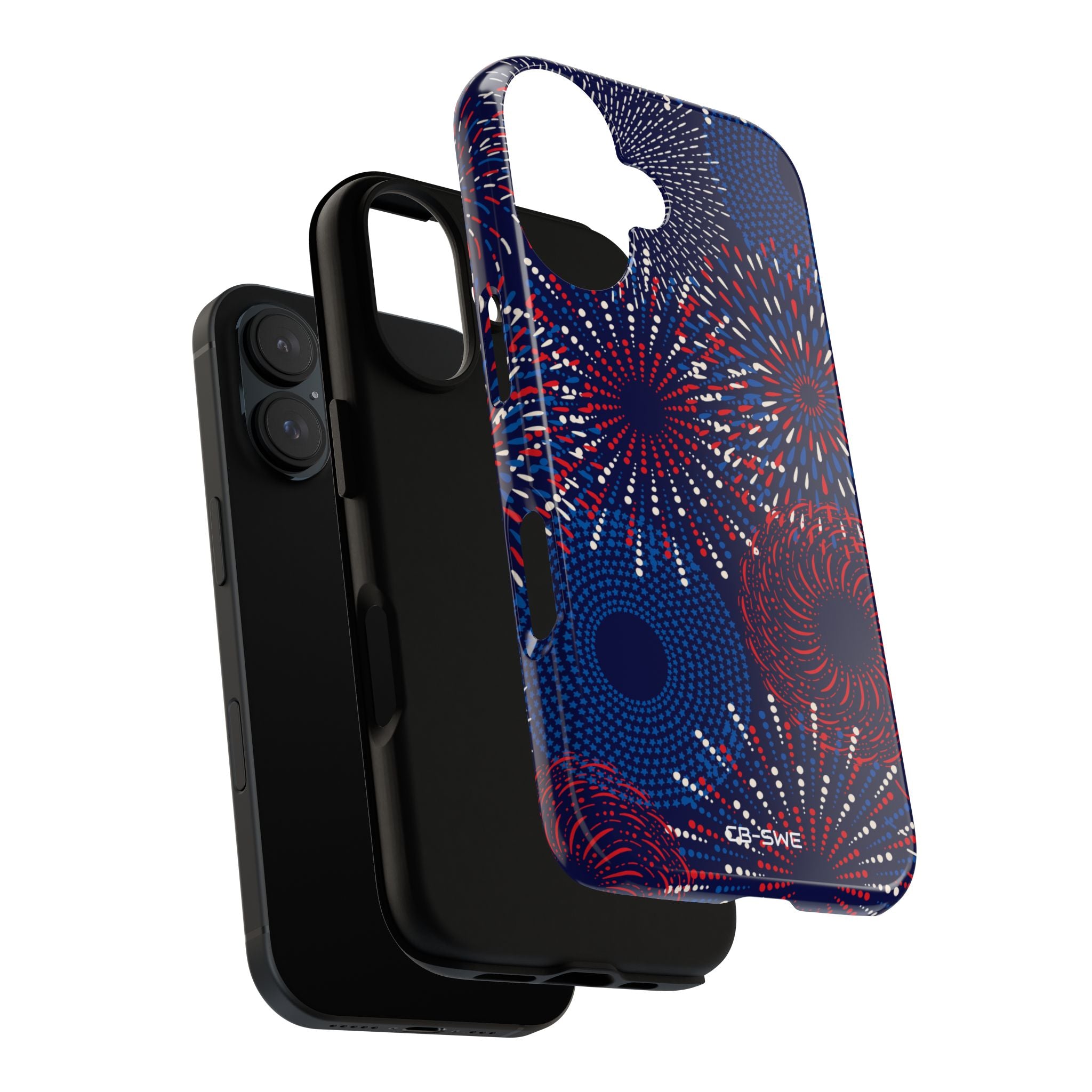 Fireworks Burst Bright - iPhone Case