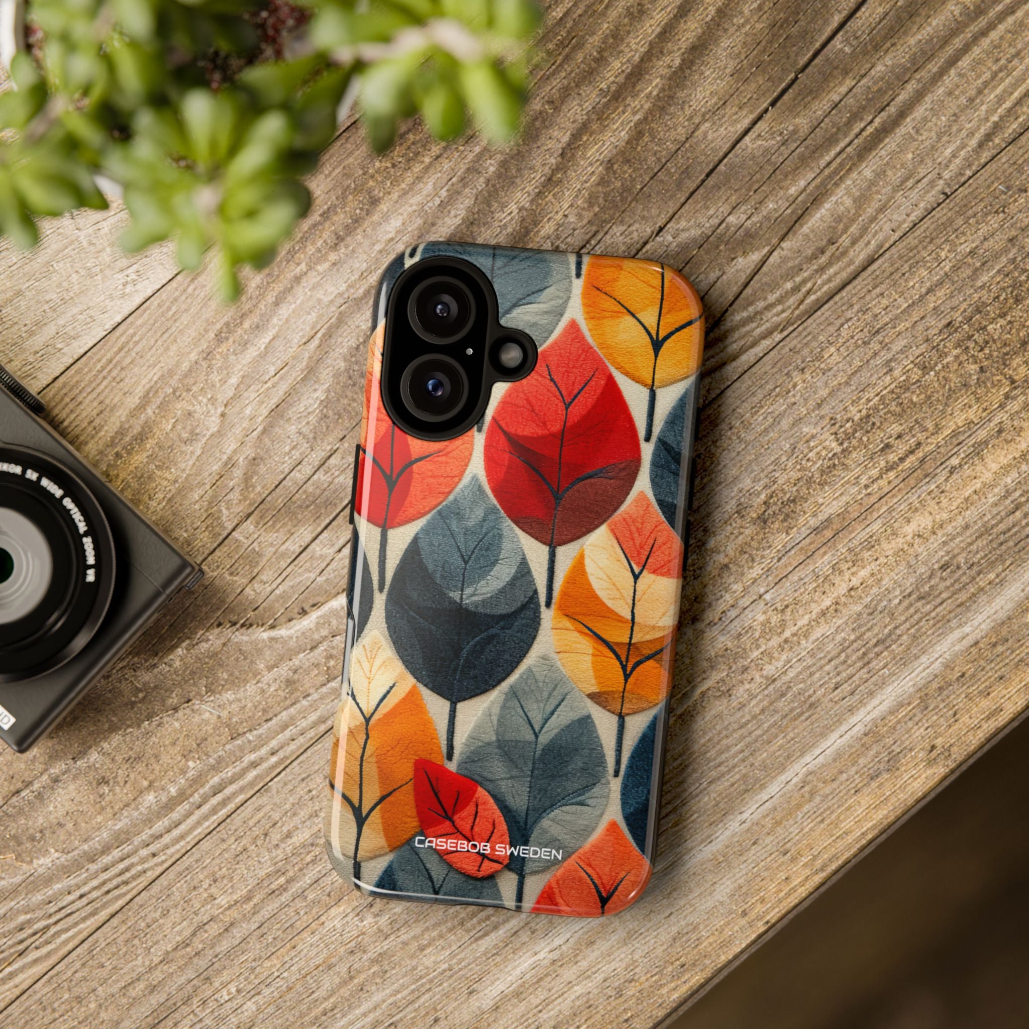 Autumn Leaf Design - Tough iPhone 16 Phone Case