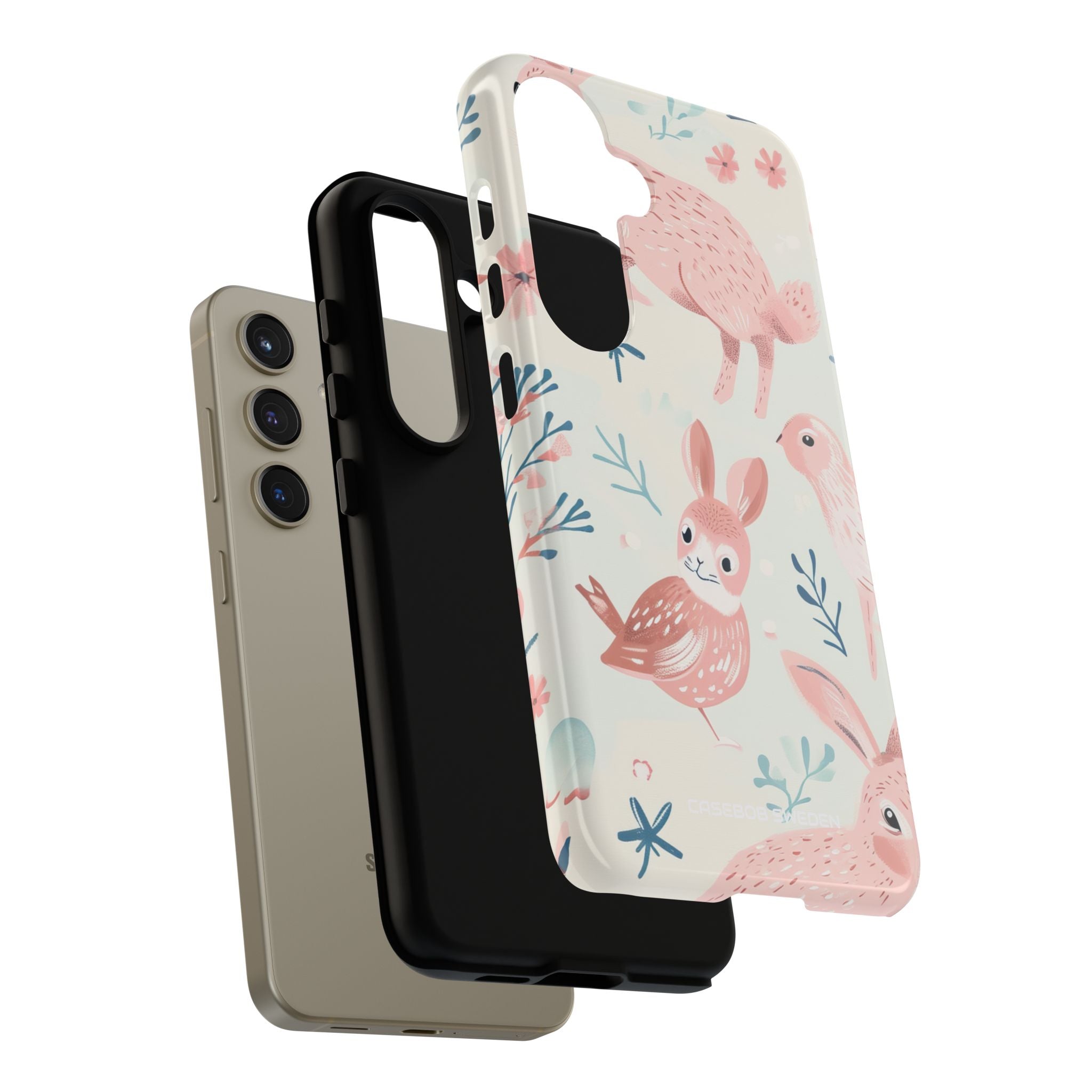 Pastel Whimsical Nature - Tough Samsung S24 Phone Case