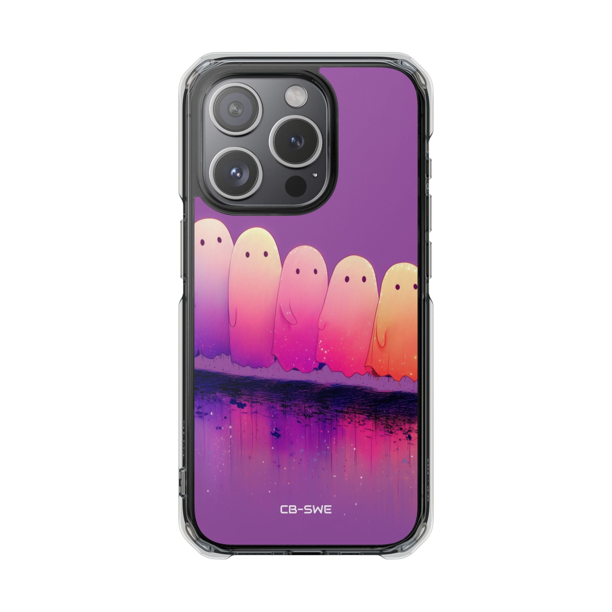 Ghosts Dance Playfully iPhone Case - Impact