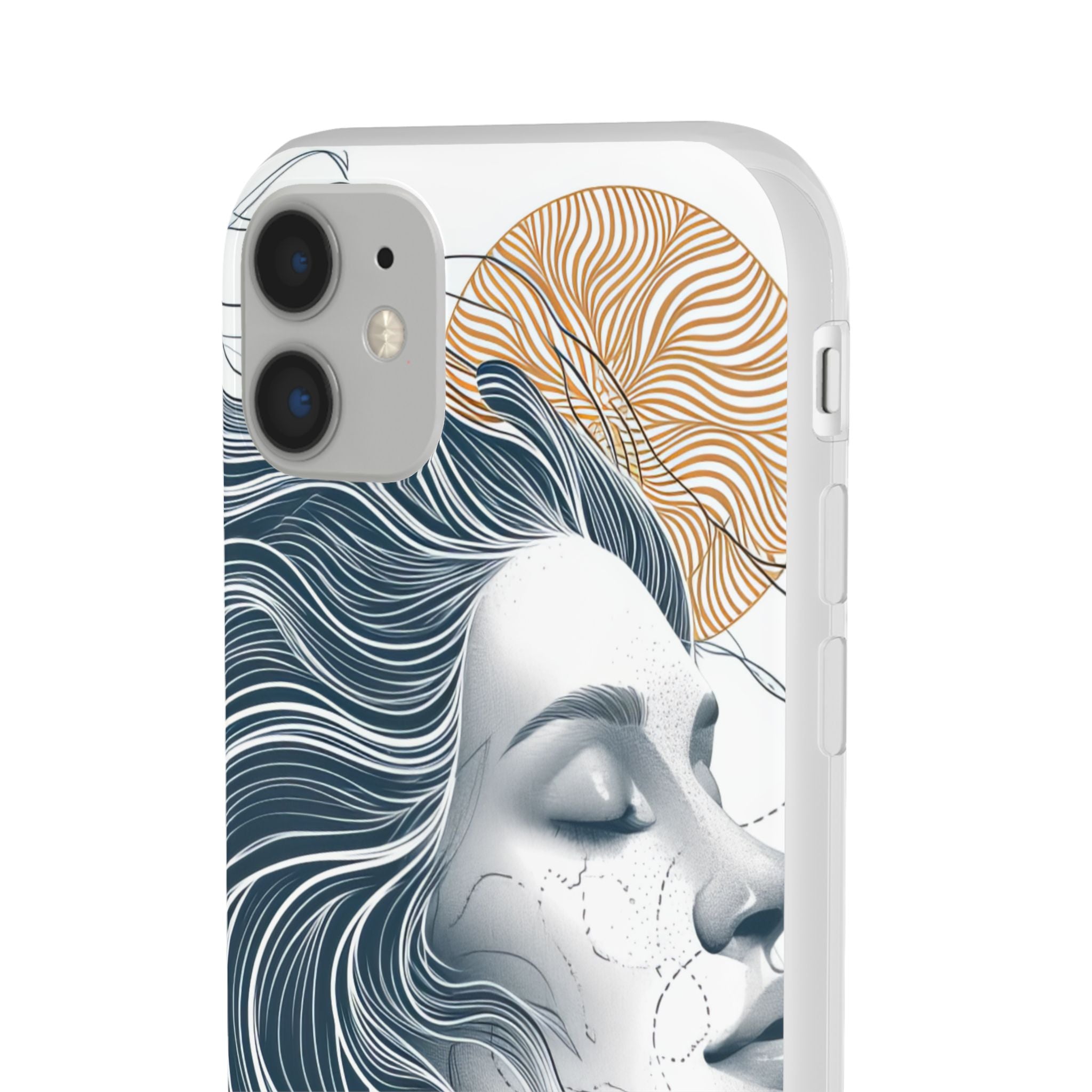 Serene Abstraction | Flexible Phone Case for iPhone