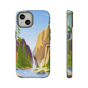 Waterfall at National Park - Protective Phone Case