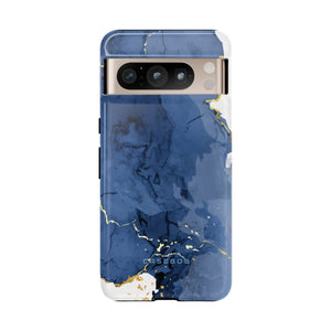 Timeless Blue Watercolor - Protective Phone Case