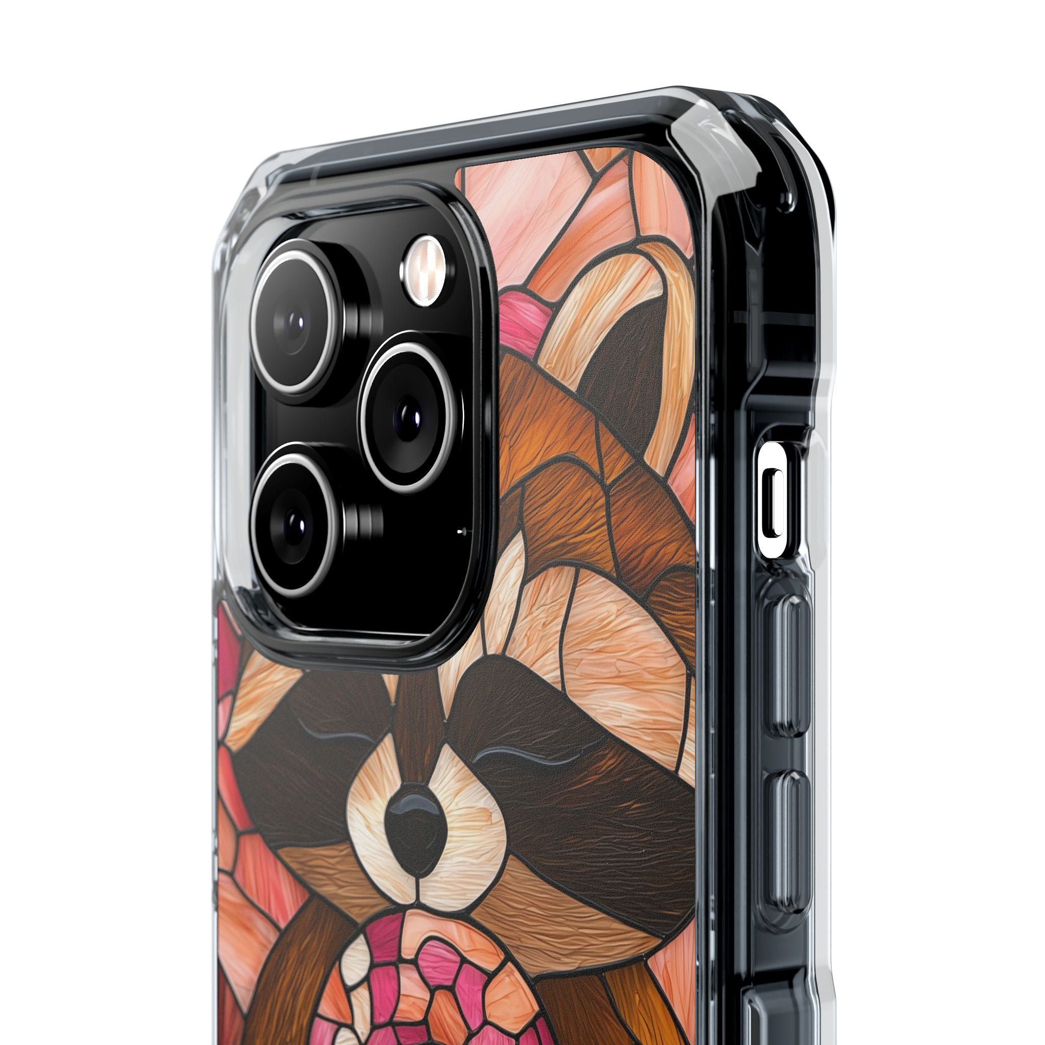 Raccoon Holds Donut iPhone Case - Impact