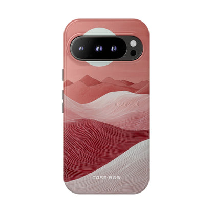 White Orb Dunes Google Pixel 9 Pro Case - Tough