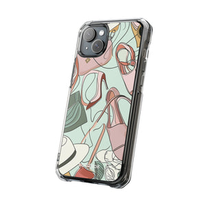 Pastel Elegance - Phone Case for iPhone (Clear Impact - Magnetic)