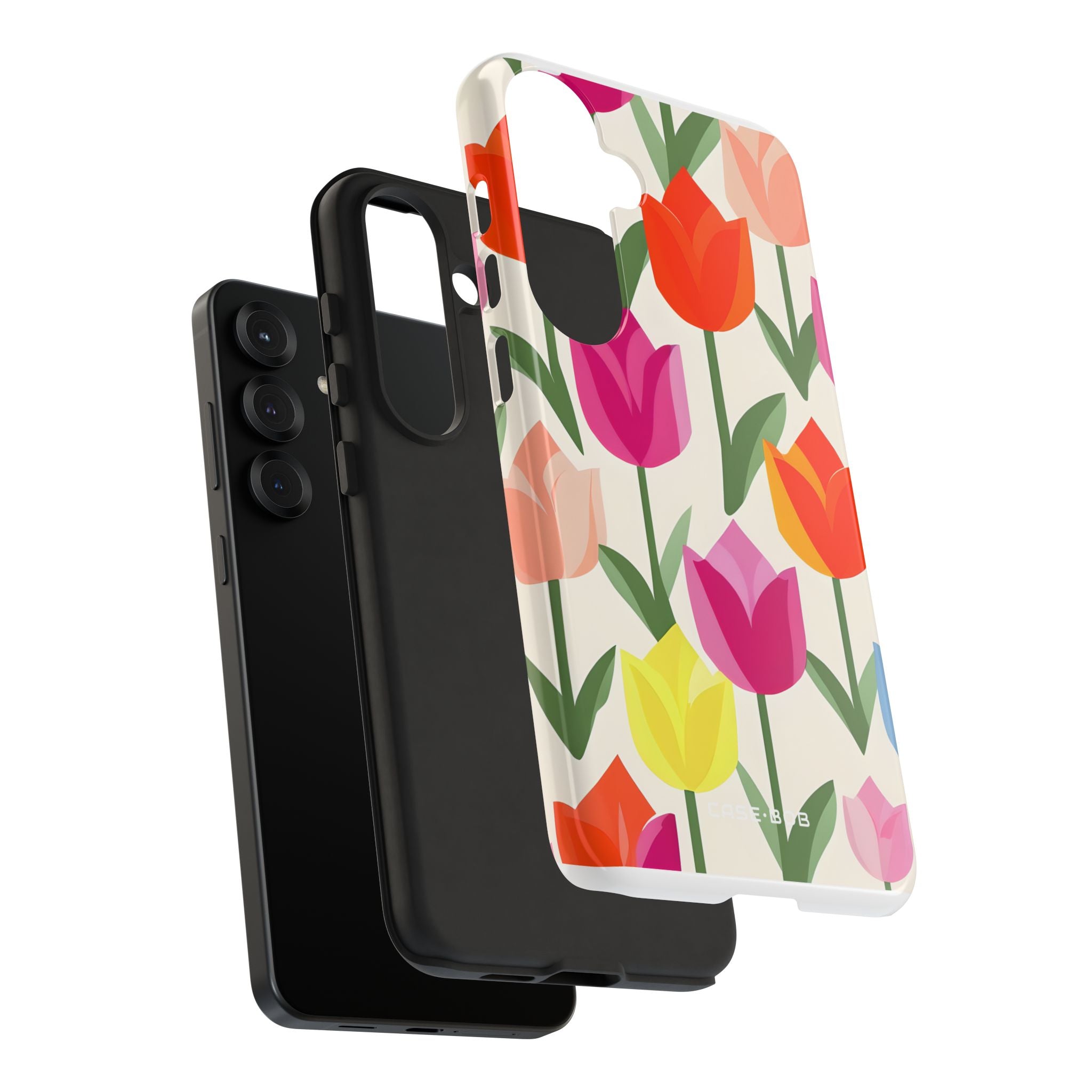 Tulip Harmony Green Samsung S25+ Case - Tough