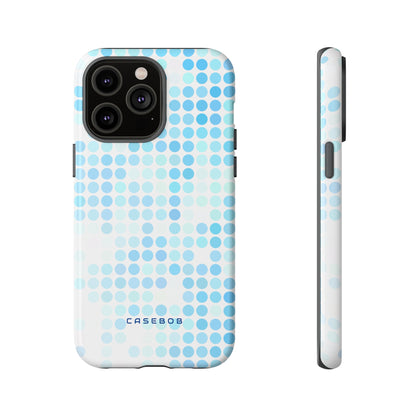 Blue Pixels - Protective Phone Case