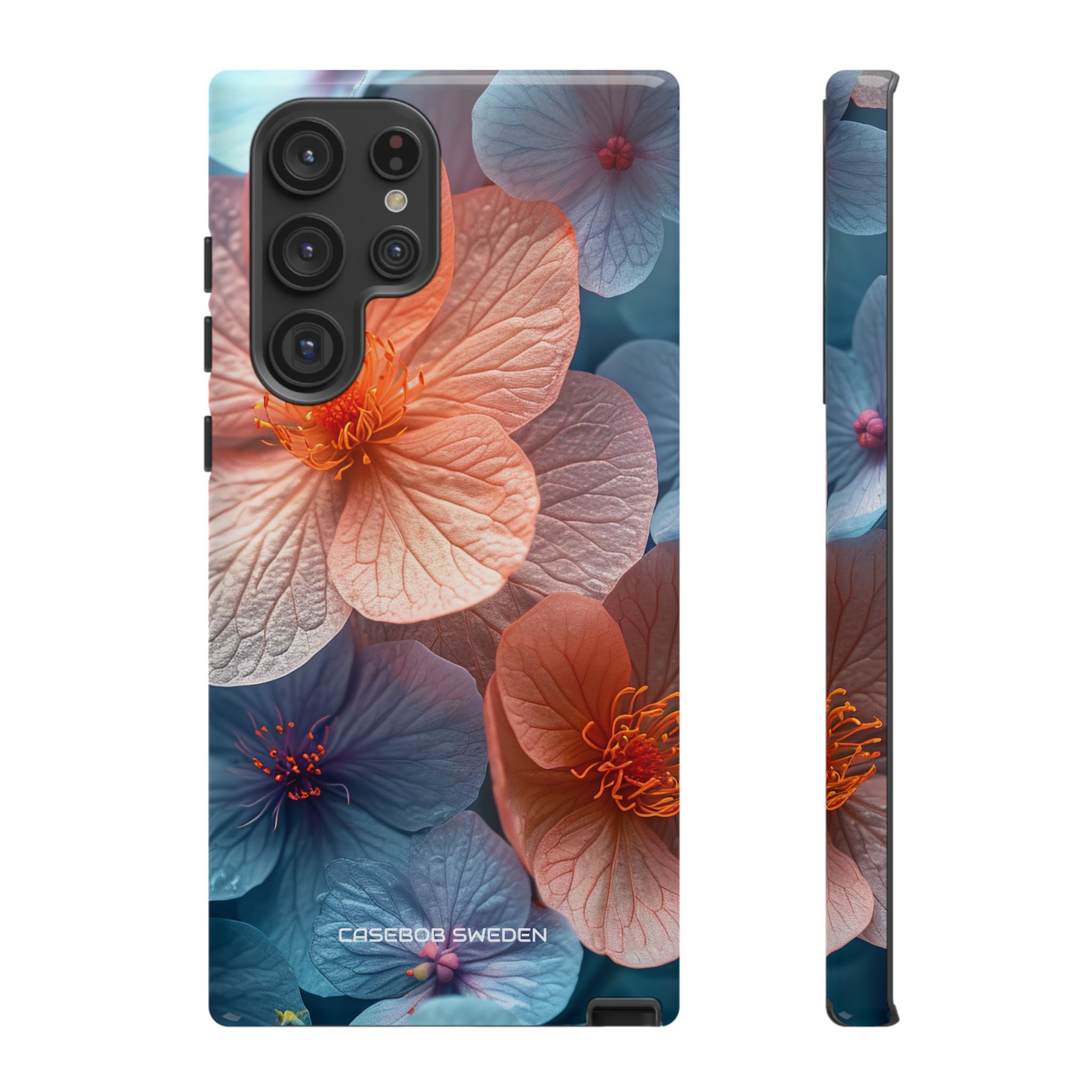 Peach Blossom Serenity - Tough Samsung S22 Phone Case