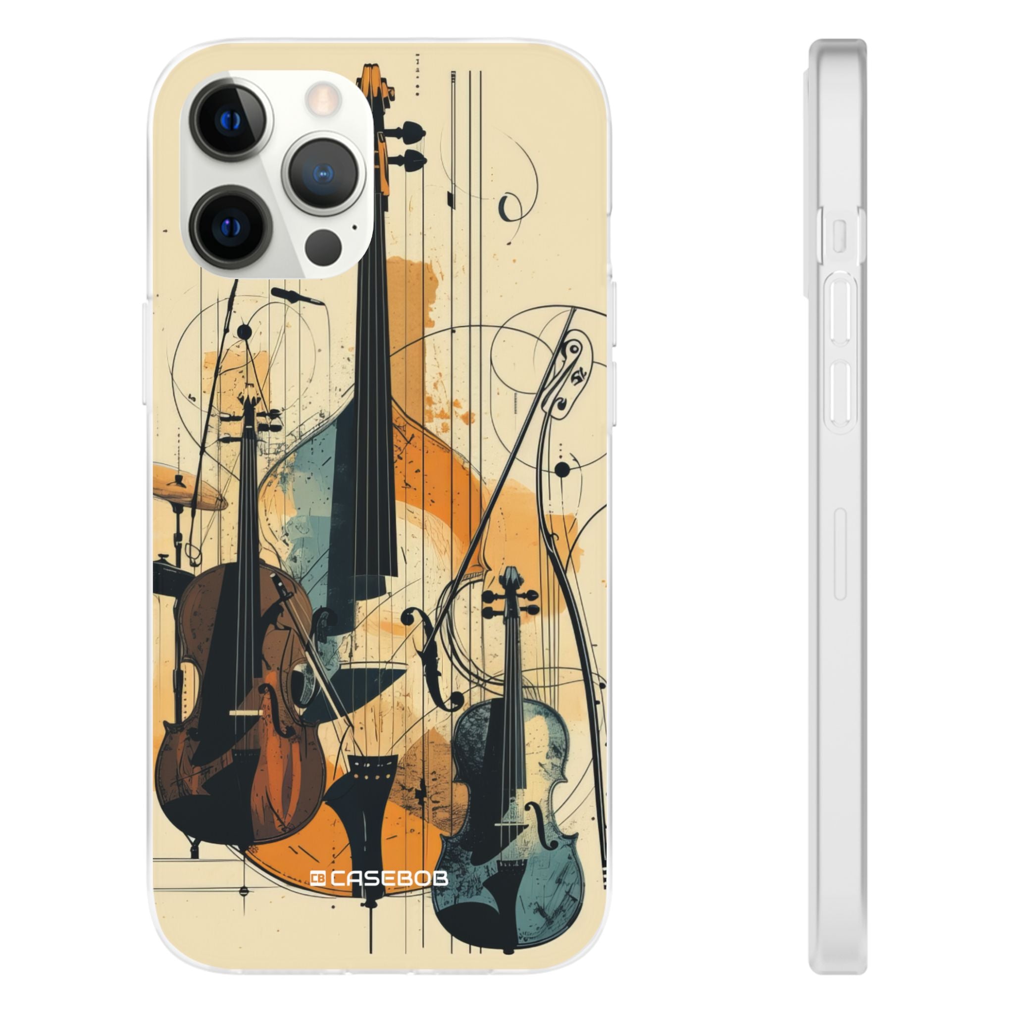 Strings in Motion | Flexible Phone Case for iPhone