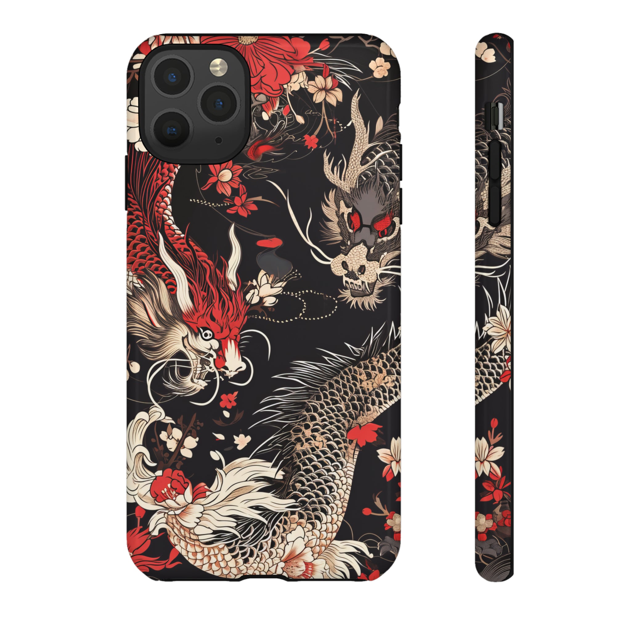 Oni Demons & Sacred Symbols - Protective Phone Case