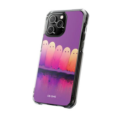 Ghosts Dance Playfully iPhone Case - Impact