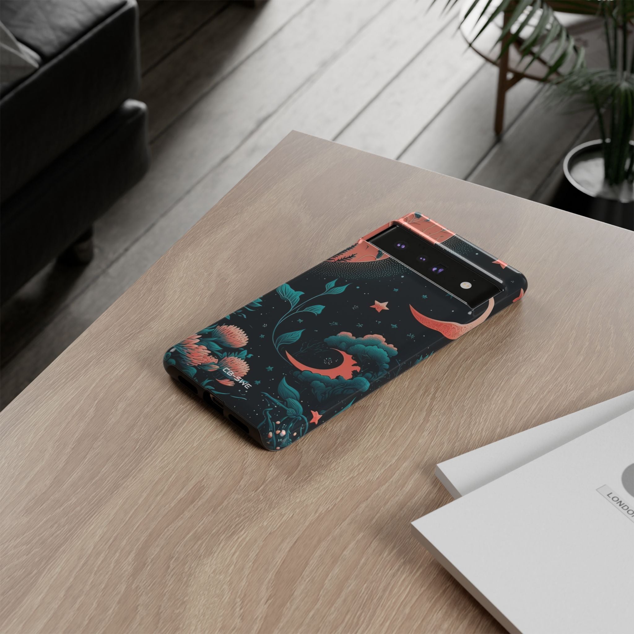 Cosmic Floral Dreams - Google Pixel Case