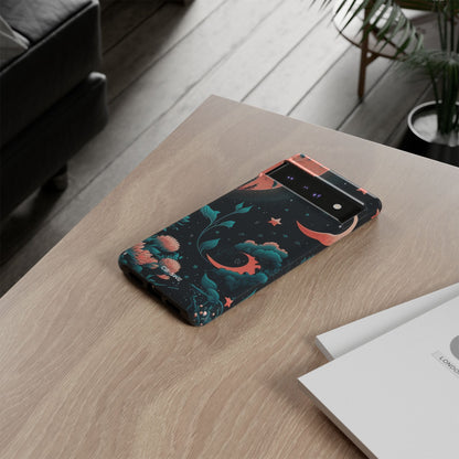 Cosmic Floral Dreams - Google Pixel Case
