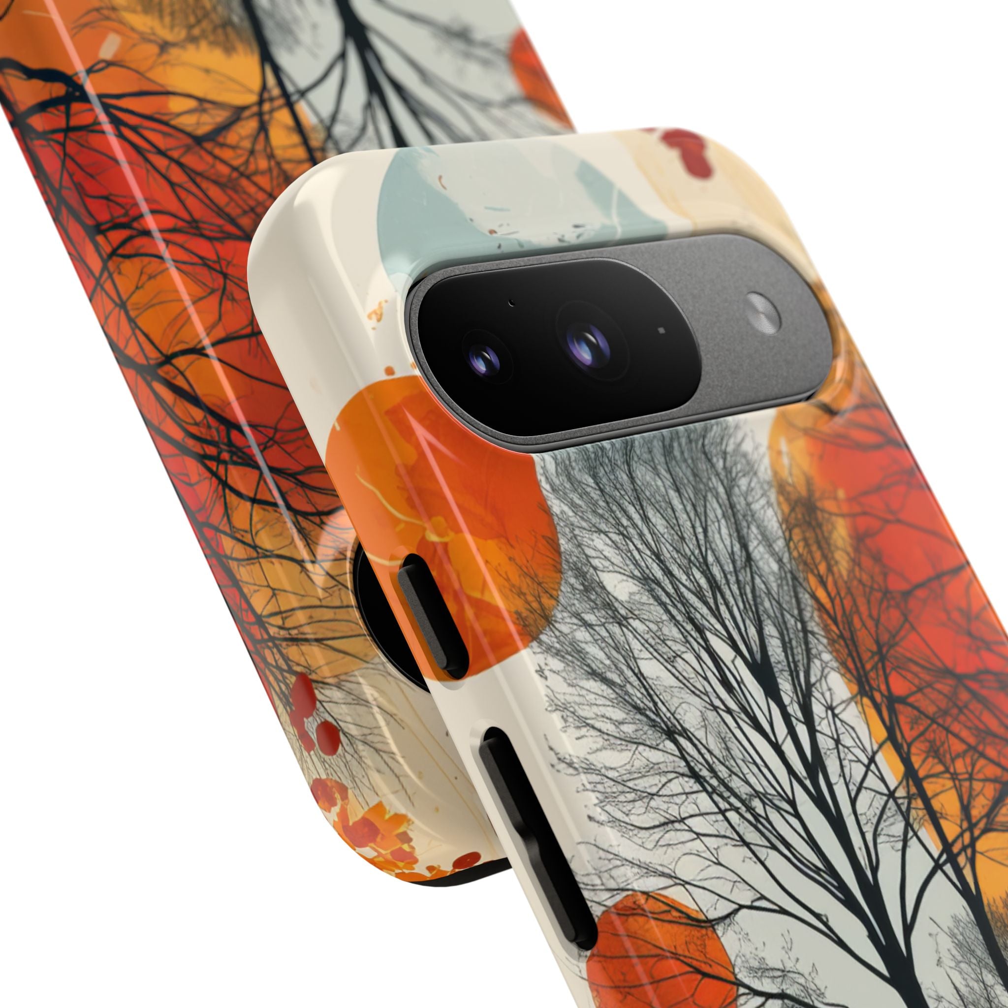 Herbstbäume leuchten Google Pixel 9 – Robust