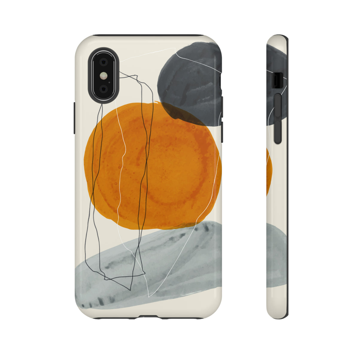 Minimalist line art - Protective Phone Case