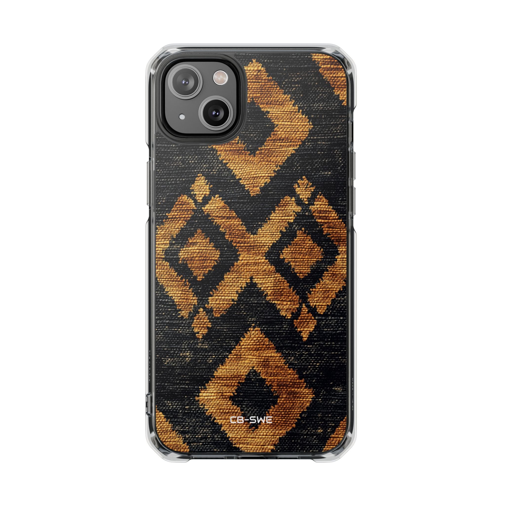 Diamond Shapes Intertwine iPhone Case - Impact