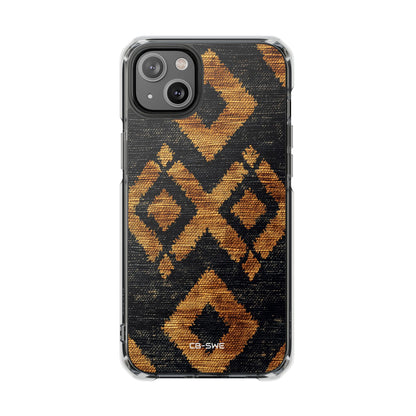 Diamond Shapes Intertwine iPhone Case - Impact