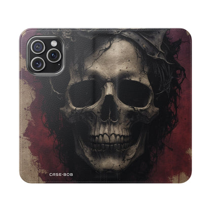 Skull Thorn Crown - iPhone 15 Pro Max Case - Wallet