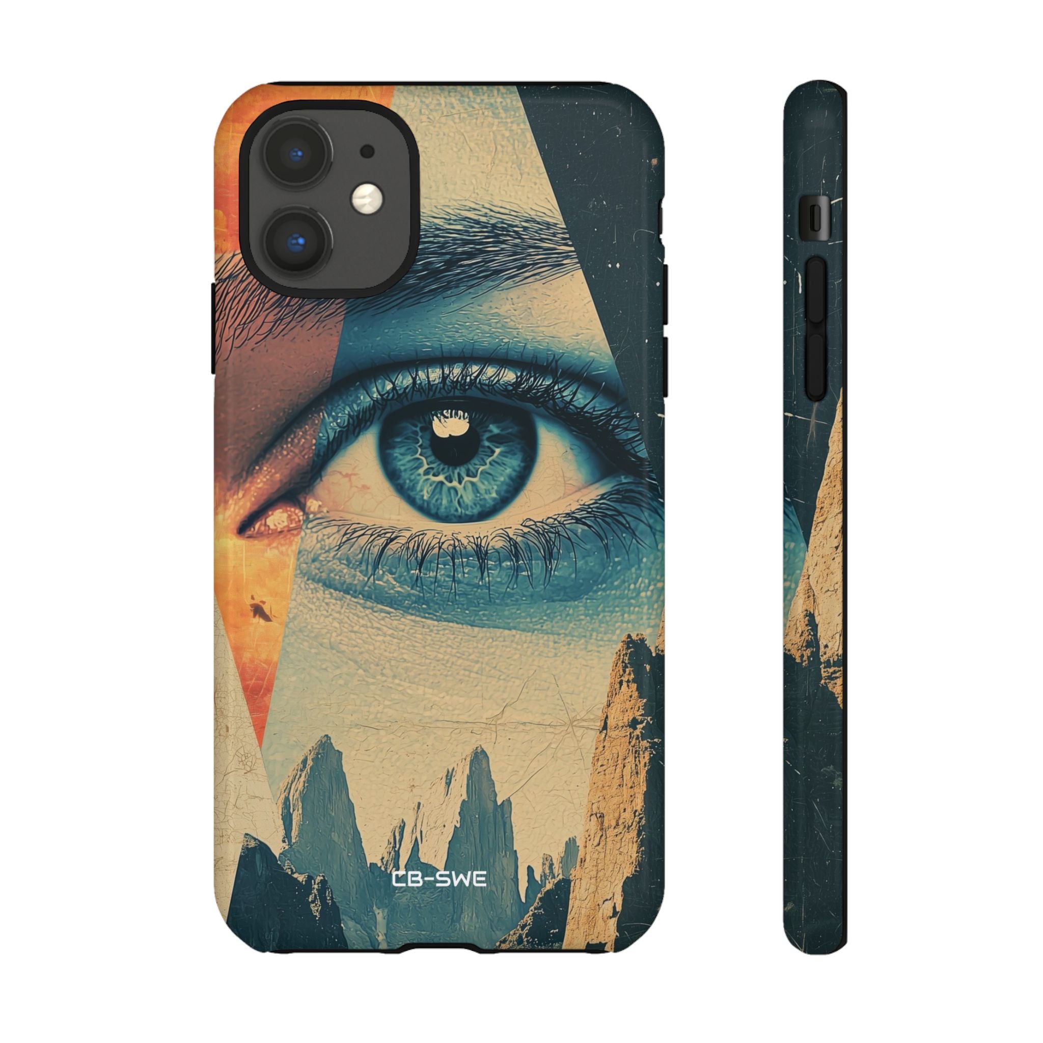 **Eye Meets Mountains** - iPhone Case