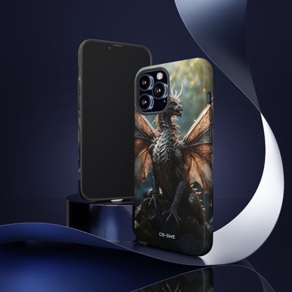 Majestic Dragon Glows - iPhone Case