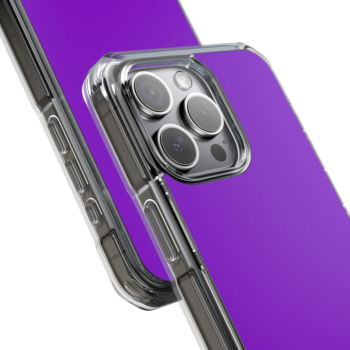 French Violet | Handyhülle für iPhone (Clear Impact Case - Magnetisch)