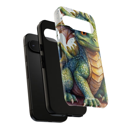 Green Dragon Smiles - Google Pixel Case