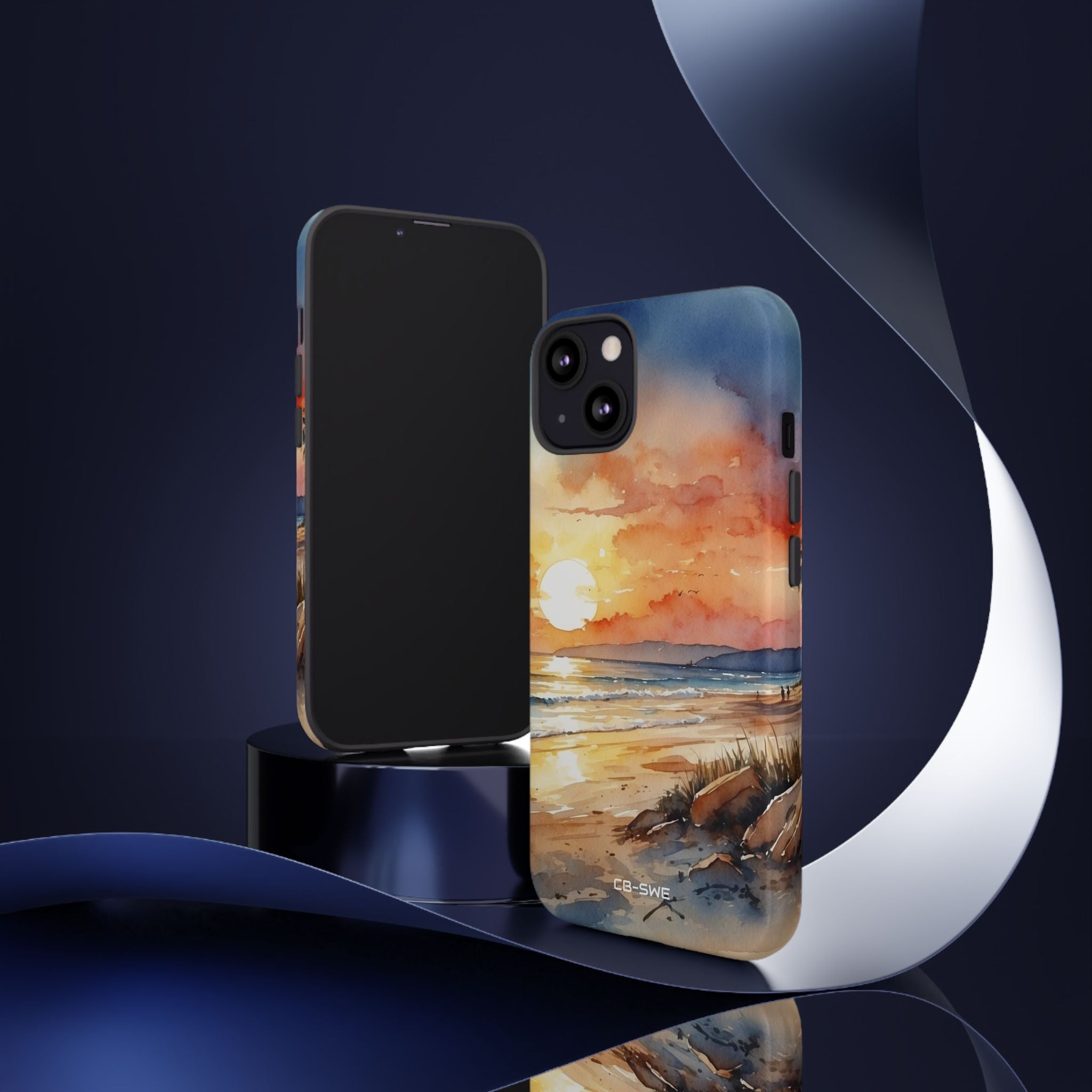 Sunset Dances Over - iPhone Case