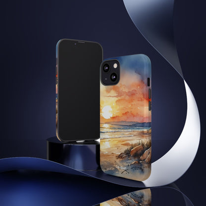 Sunset Dances Over - iPhone Case