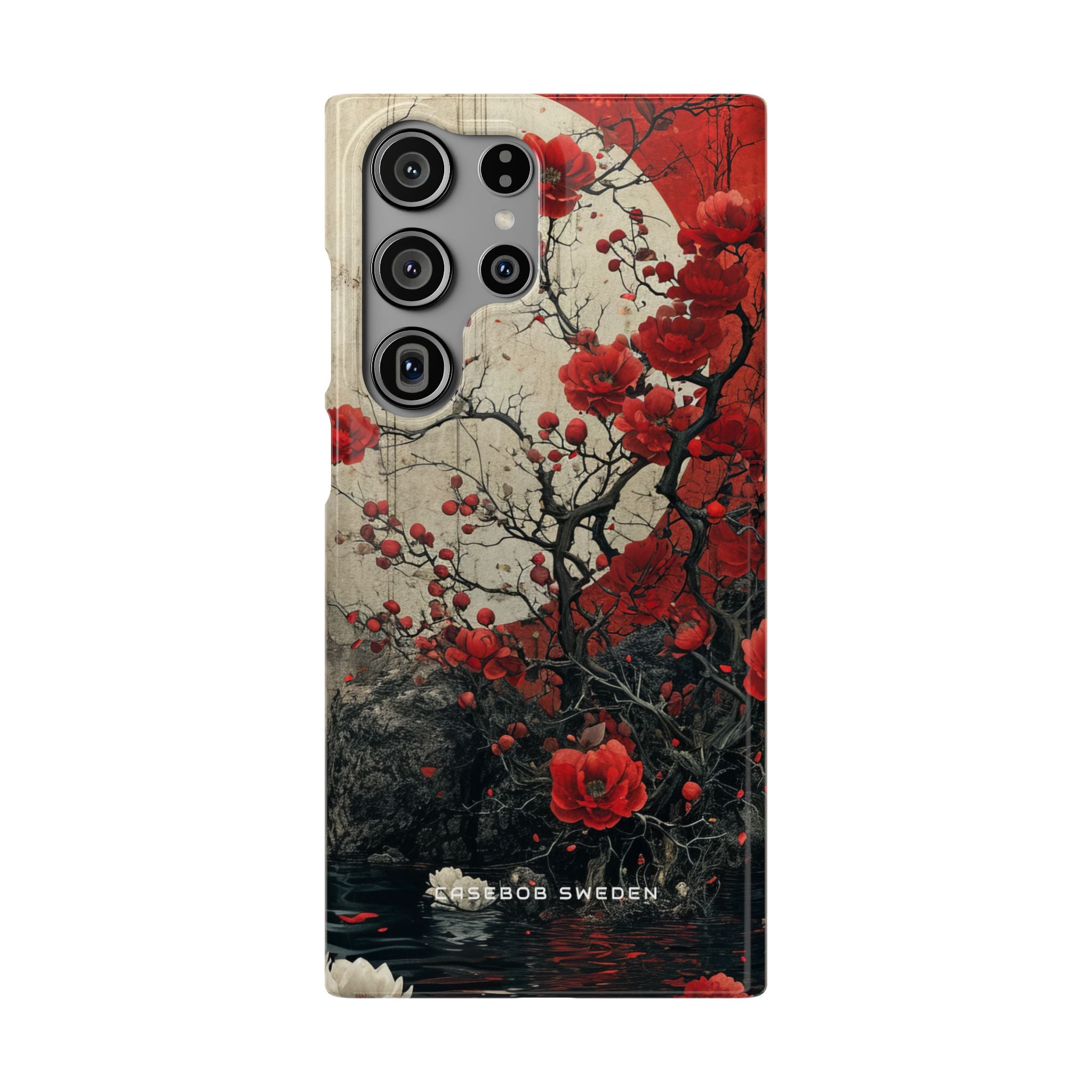 Zen Blossoms in Moonlight Samsung S23 - Slim Phone Case