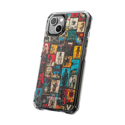 Figured Grid iPhone 14 Case - Impact