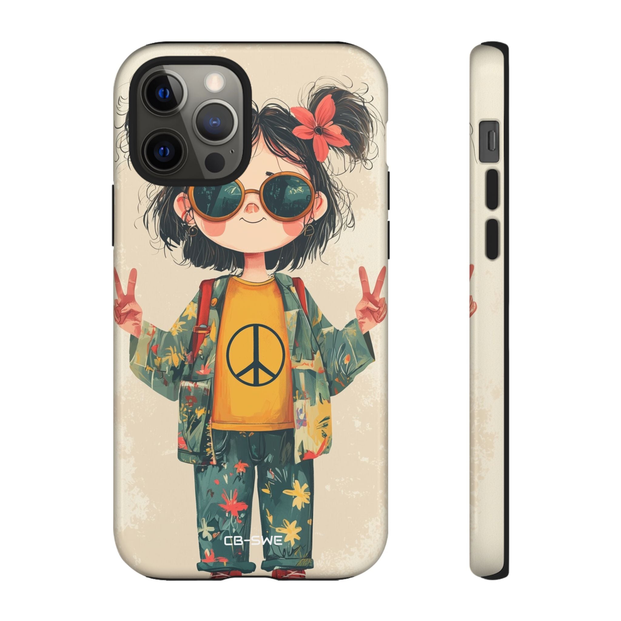 Groovy Child Laughs - iPhone Case