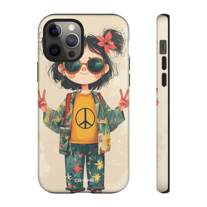 Groovy Child Laughs - iPhone Case