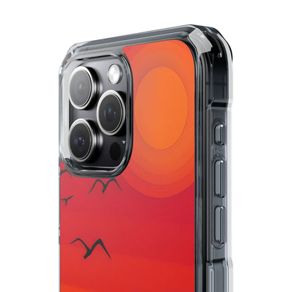 Summer Sunset Silhouettes iPhone Case - Impact
