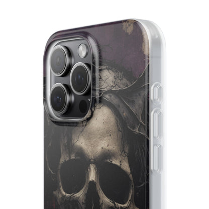 Gothic Skull Crown iPhone 15 Pro Max Case - Soft