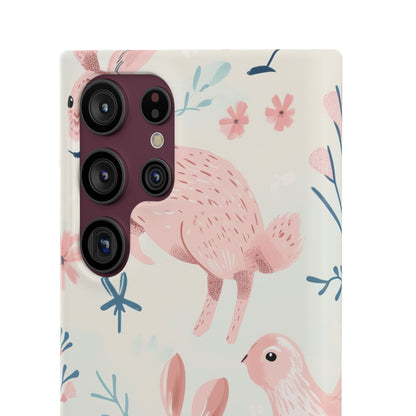 Pastel Whimsical Nature - Slim Samsung S22 Phone Case