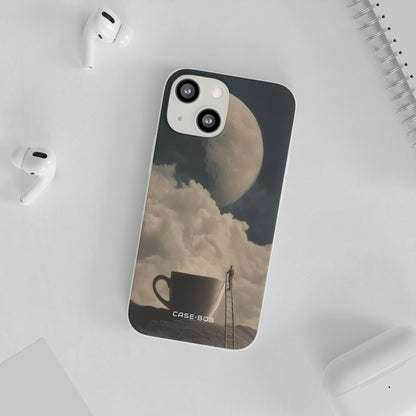Moonlit Cup iPhone 13 mini Case - Soft