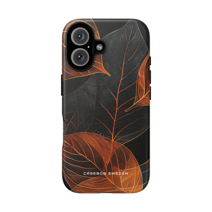 Autumn Leaf Elegance iPhone 16 - Tough Phone Case