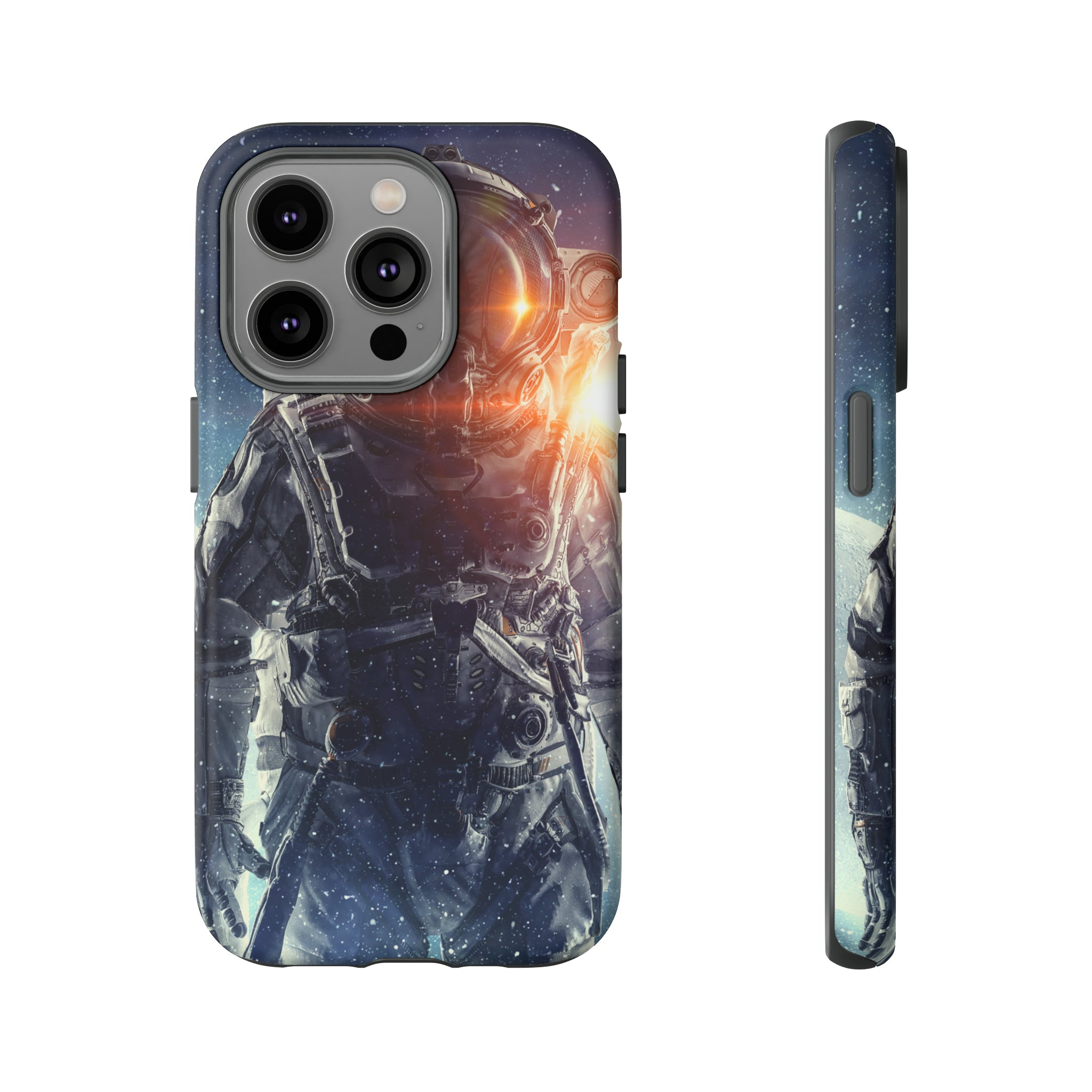 Astronaut in space - Protective Phone Case