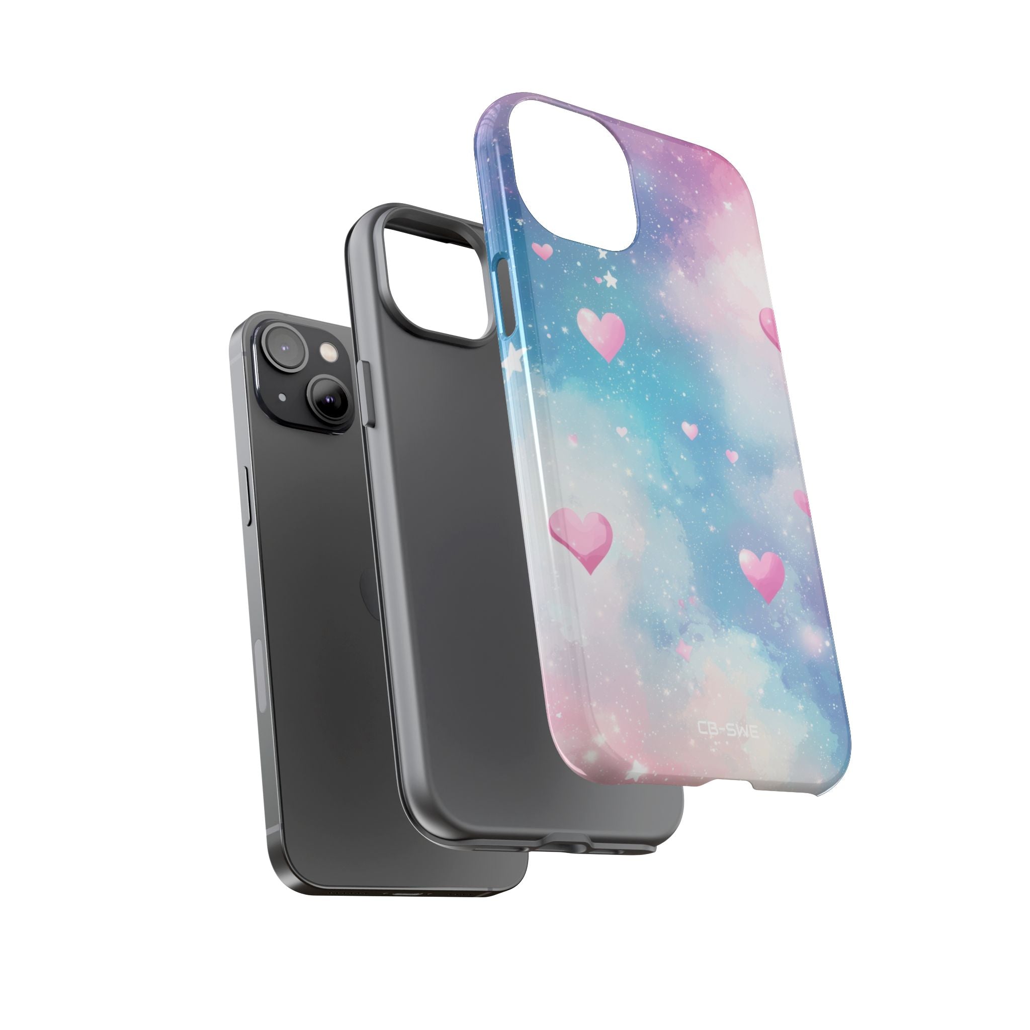 Hearts Float Lightly - iPhone Case