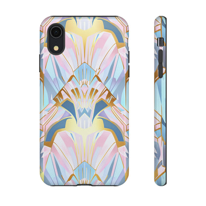 Art Deco Pastel Symmetry - Protective Phone Case