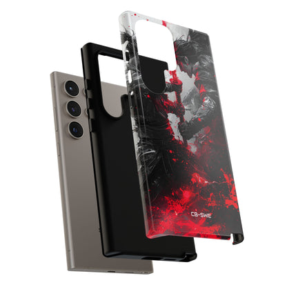 Crimson Blade Clash - Samsung Case