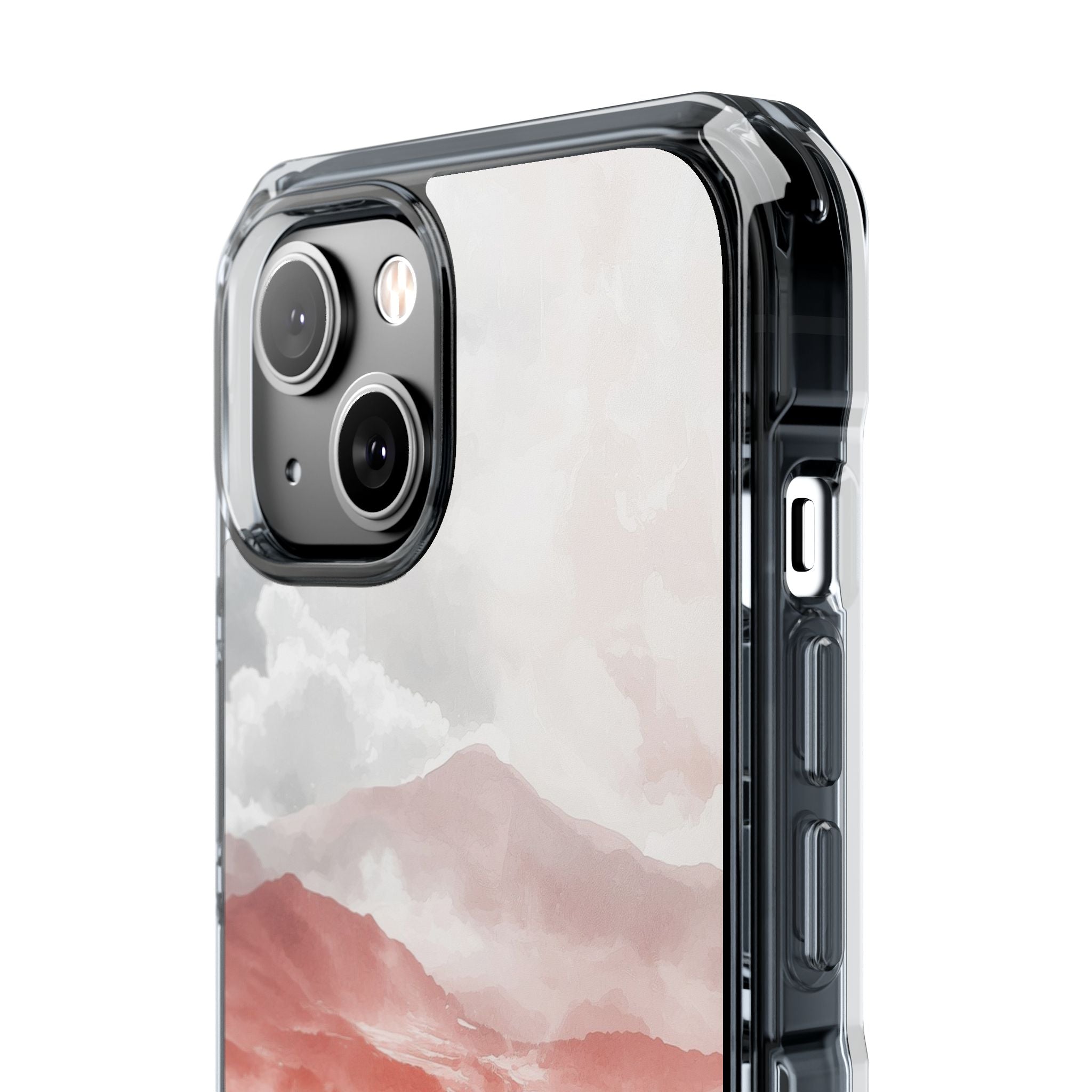 Mountain Flames Rise iPhone Case - Impact