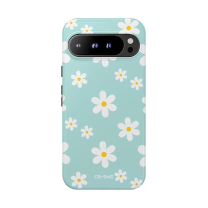 Daisies On Blue - Google Pixel Case