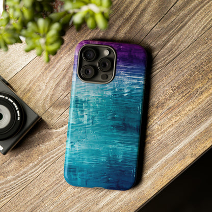 AI Fusion: Metallic Gradient - Protective Phone Case