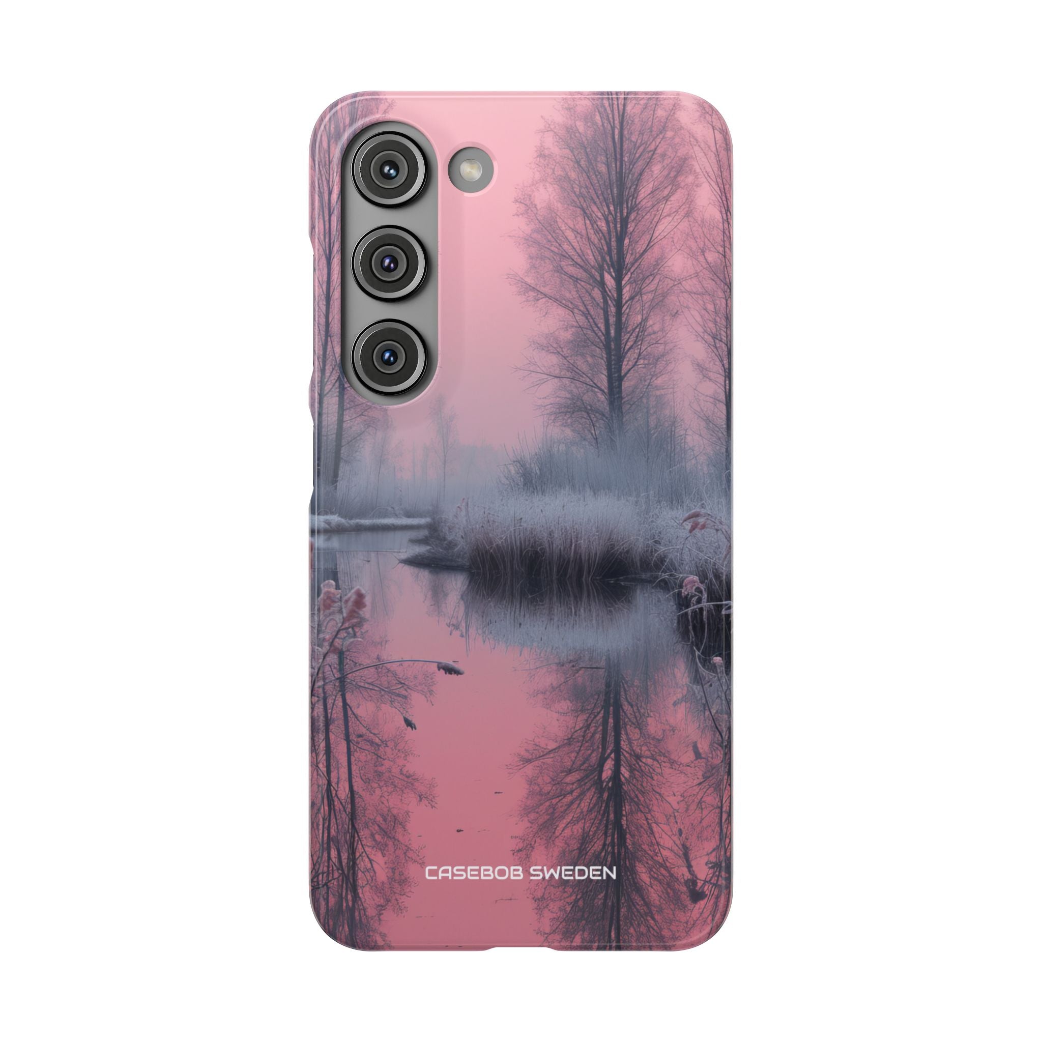 Pink Serenity Case - Slim Samsung S23 Phone Case