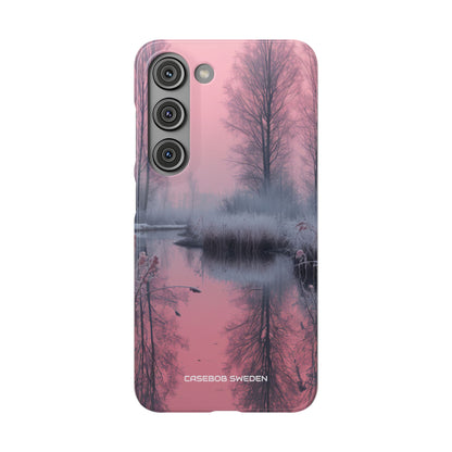 Pink Serenity Case - Slim Samsung S23 Phone Case