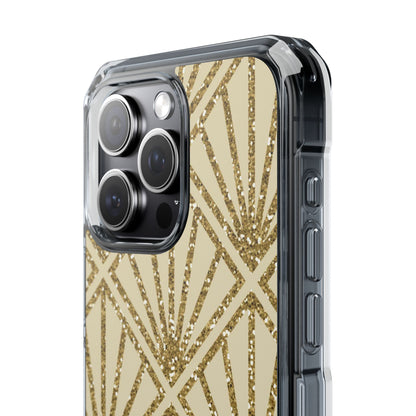 Gold Diamond Radiance iPhone 15 Pro Max Case - Impact