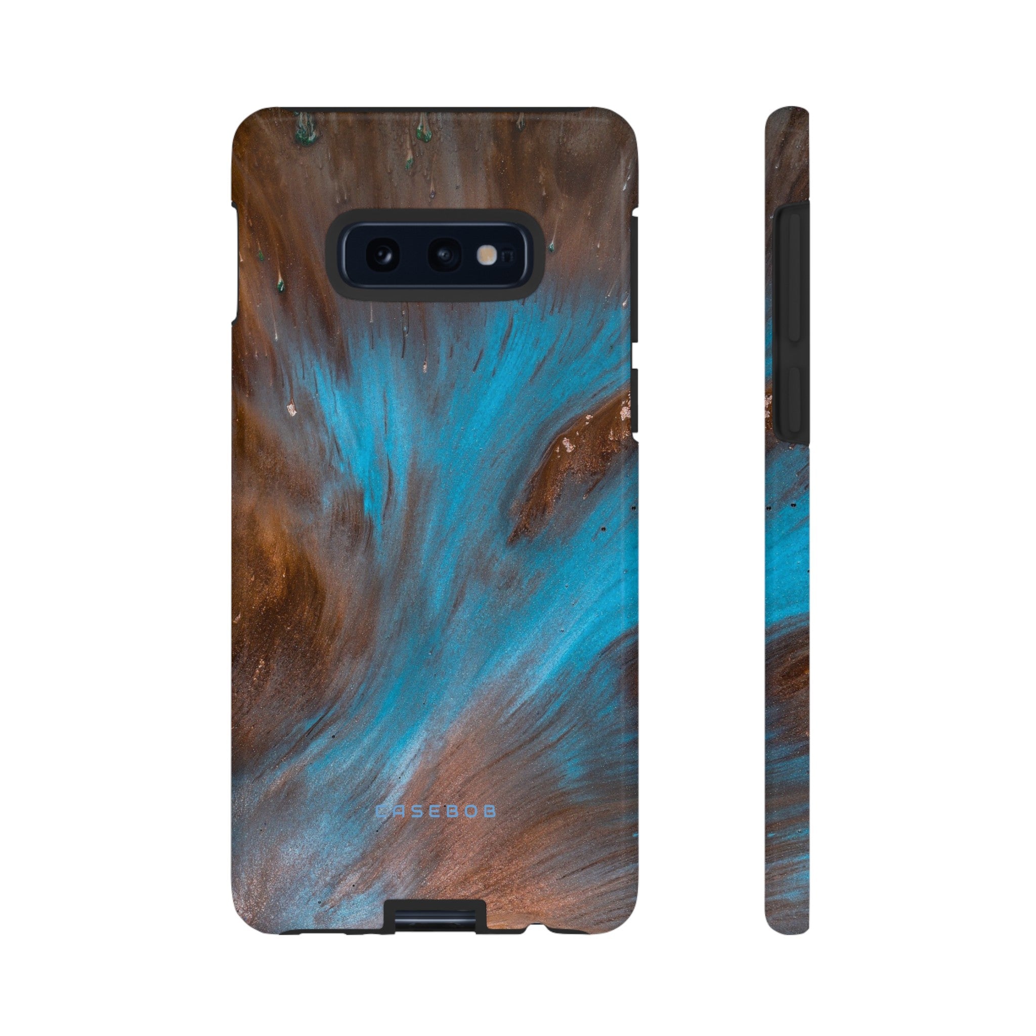 Blue Lagoon Ink Art - Protective Phone Case